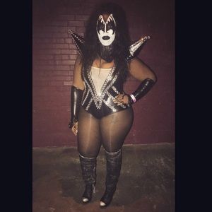 KISS Lady Gaga Halloween costume